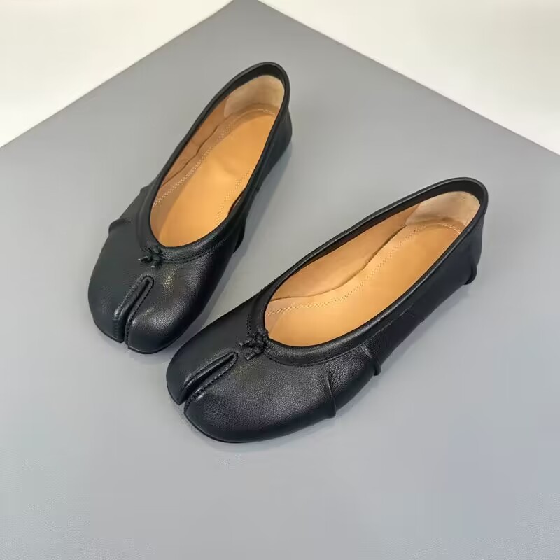 Women Shoes For Walking - NEW Split Toe Flat Shoes Women