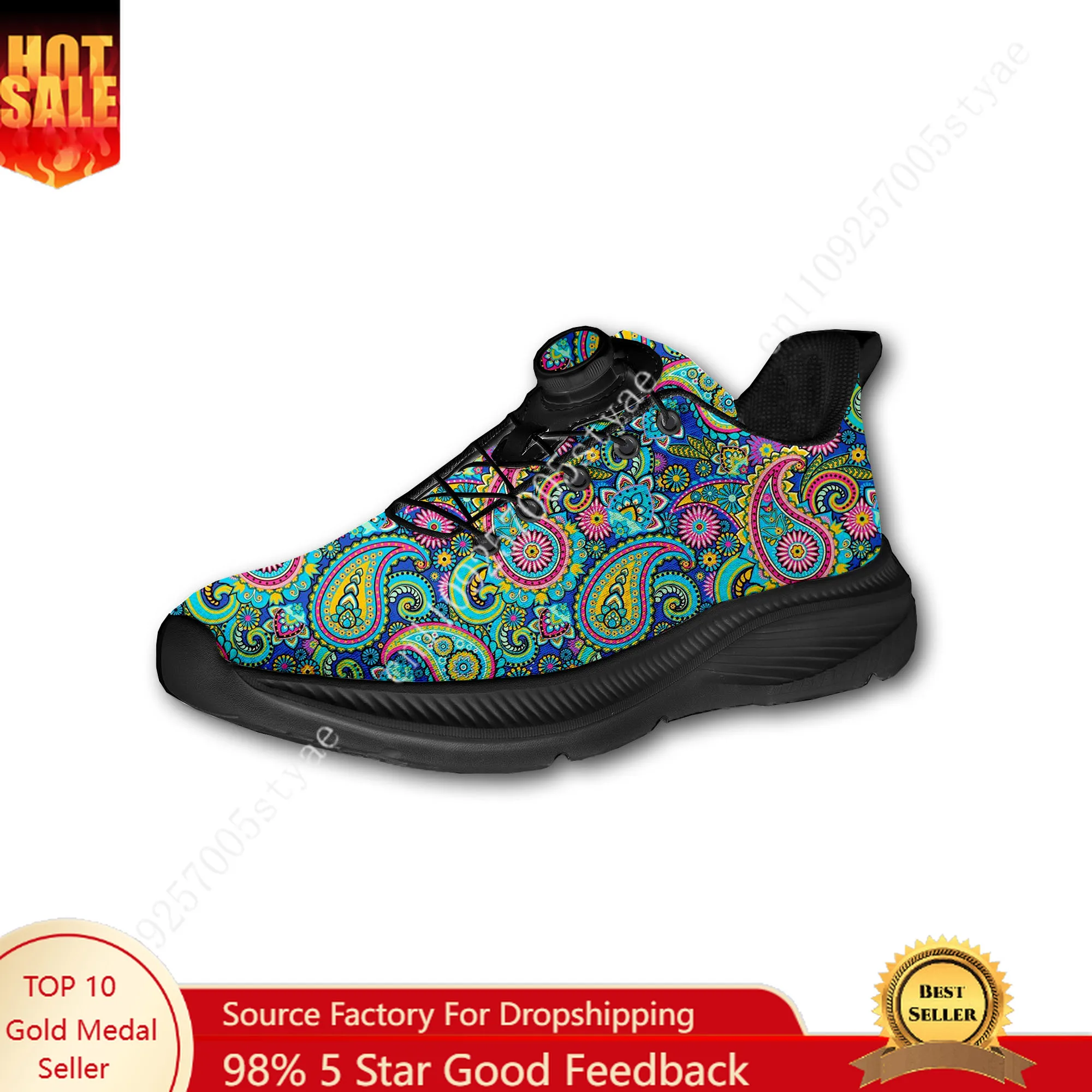 Bohemian Mandala Floral Print  - огляд і ціна Women Shoes For Walking