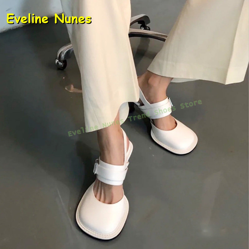 Women's Black Square Toe Buckl - огляд і ціна Square Toe Mule