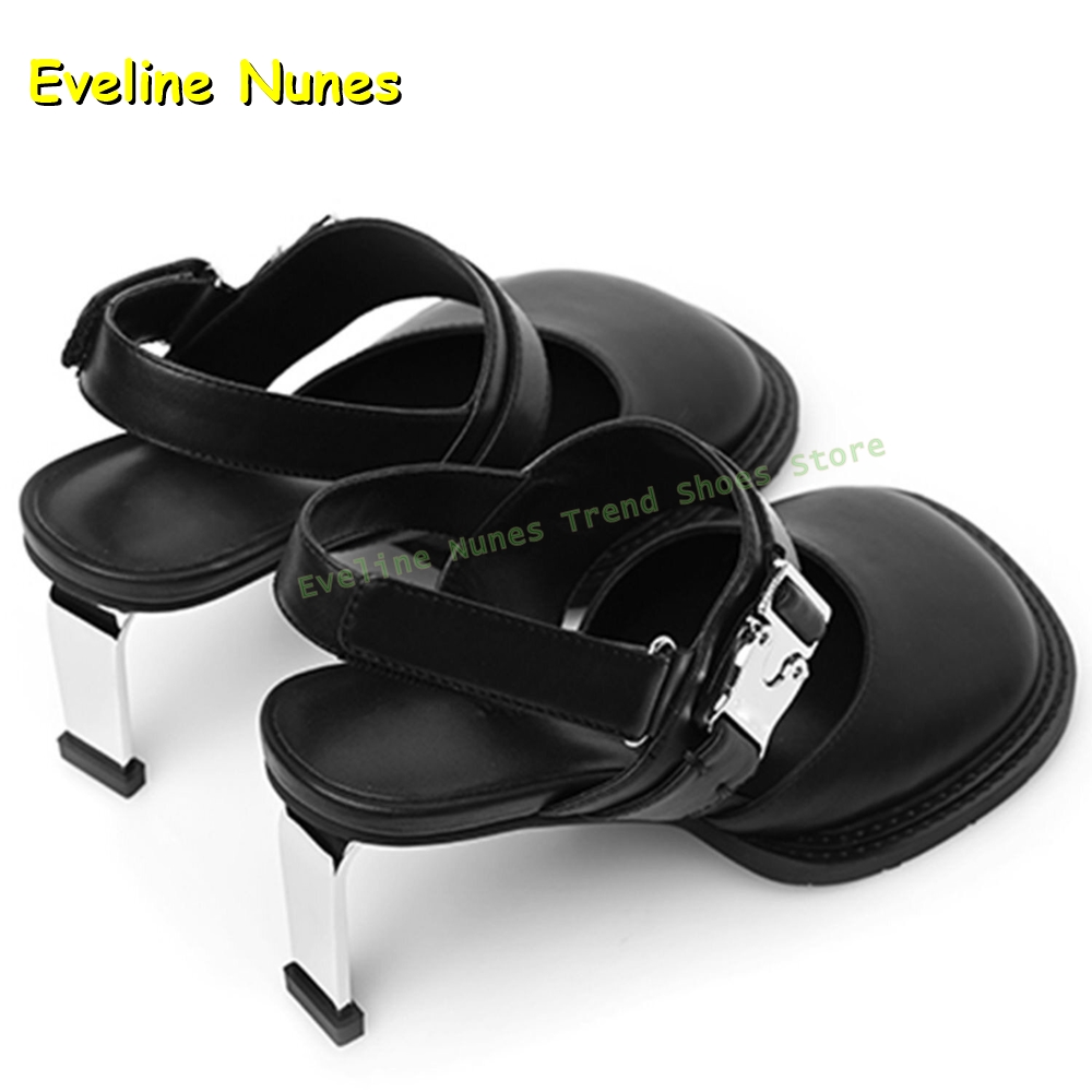 Women's Black Square Toe Buckl - огляд і ціна Square Toe Mule