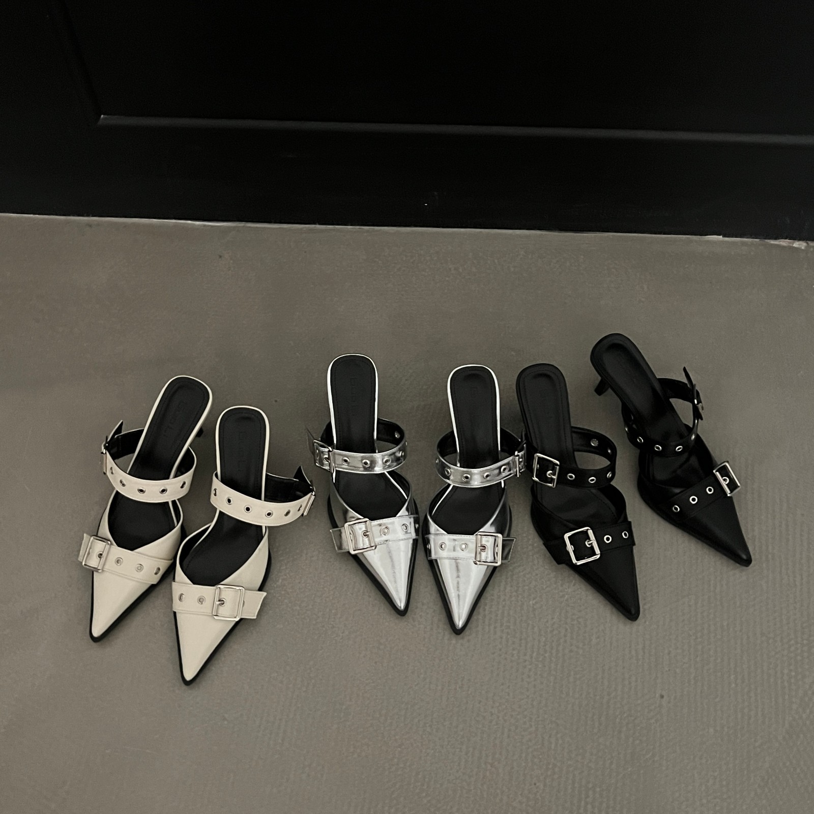 NEW Summer Pointed Belt Buckle - огляд і ціна Women Shoes Zara