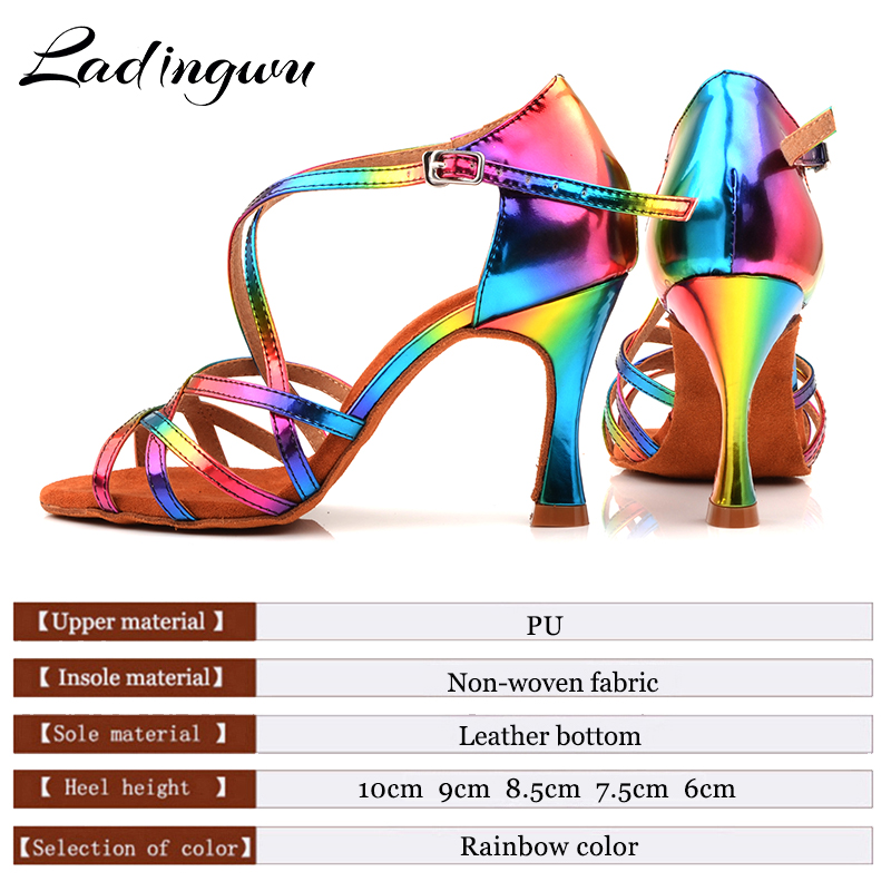 Ladingwu Women's Rainbow Color - огляд і ціна Women'S Shoes Z