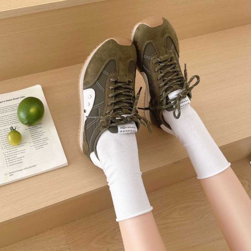 Retro Color Block Sneakers Wom - огляд і ціна Women Shoes For Walking