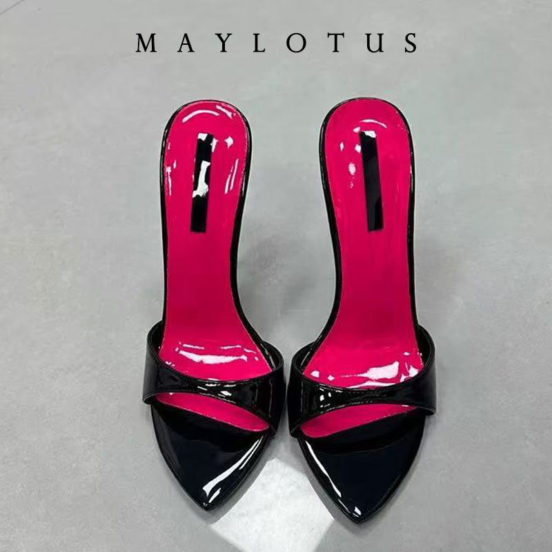 Size 35-46 Patchwork Stiletto  - огляд і ціна Women Shoes Ysl