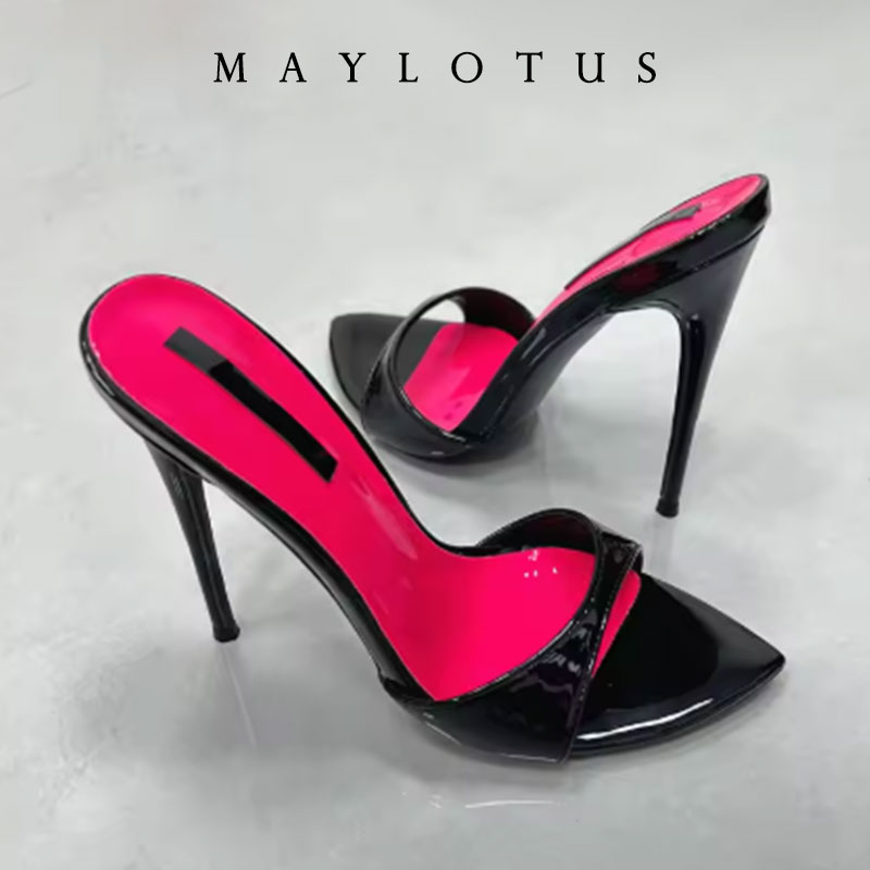 Size 35-46 Patchwork Stiletto  - огляд і ціна Women Shoes Ysl