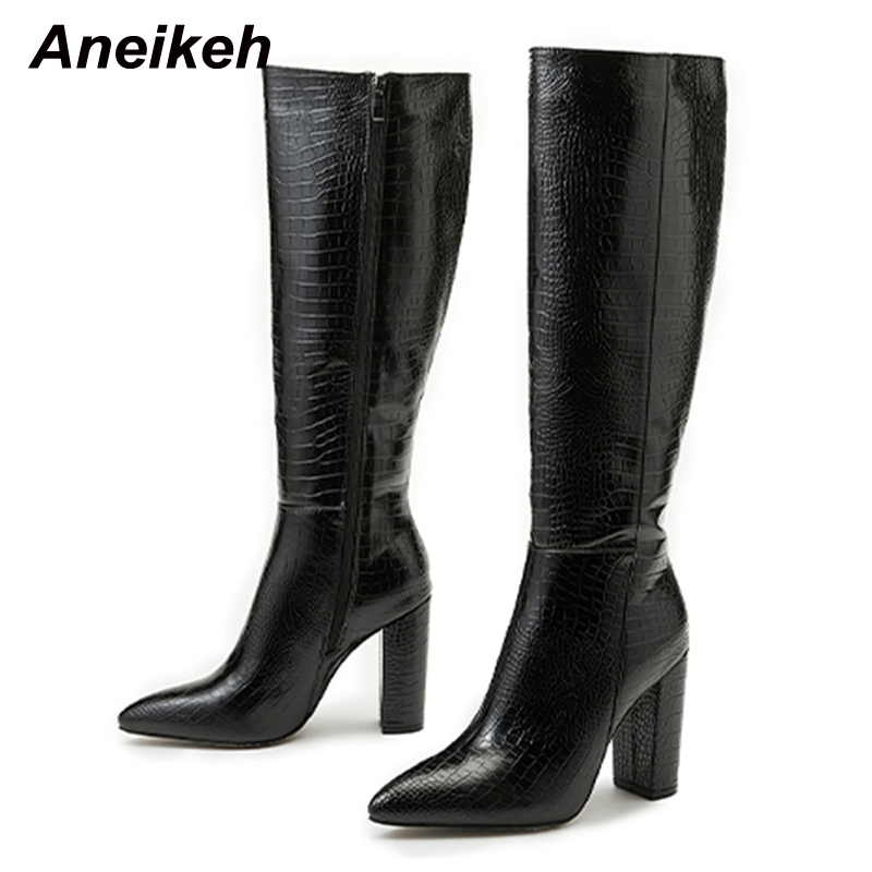 Aneikeh Pointed Thick Heels Kn - огляд і ціна Women Shoes Zara