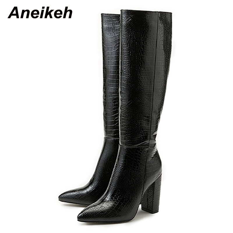 Aneikeh Pointed Thick Heels Kn - огляд і ціна Women Shoes Zara