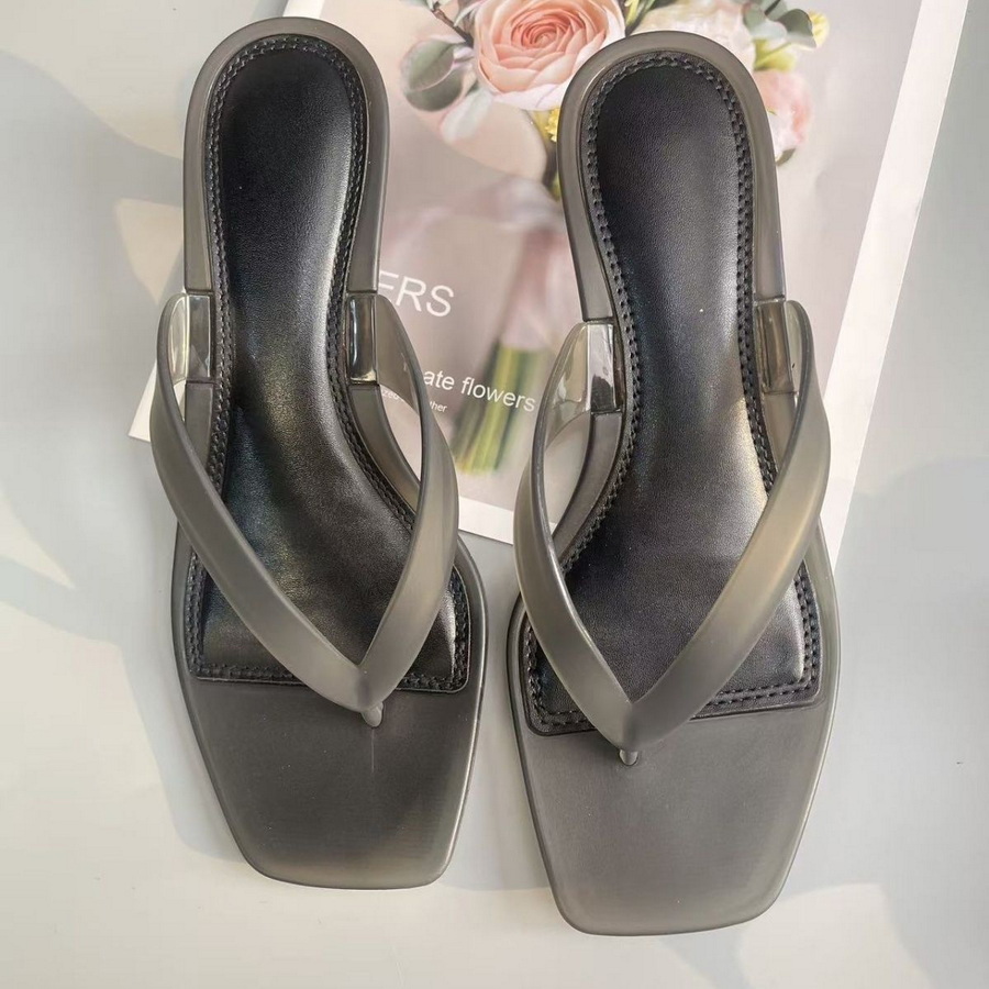 Korean Muted Tone Olive Green  - огляд і ціна Square Toe Mule