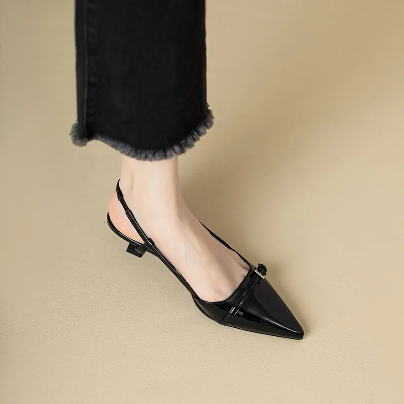 2024 New Summer French Wine Re - огляд і ціна Women Shoes Ysl