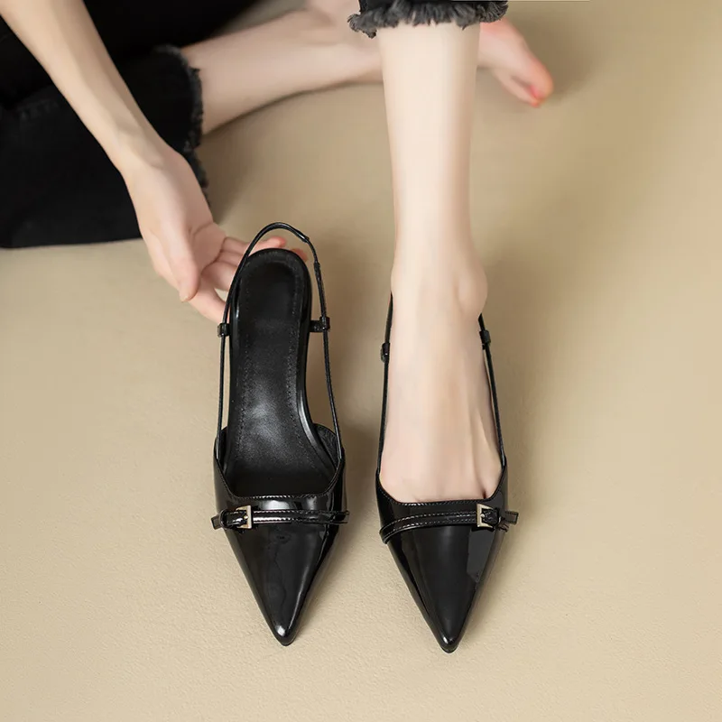 2024 New Summer French Wine Re - огляд і ціна Women Shoes Ysl